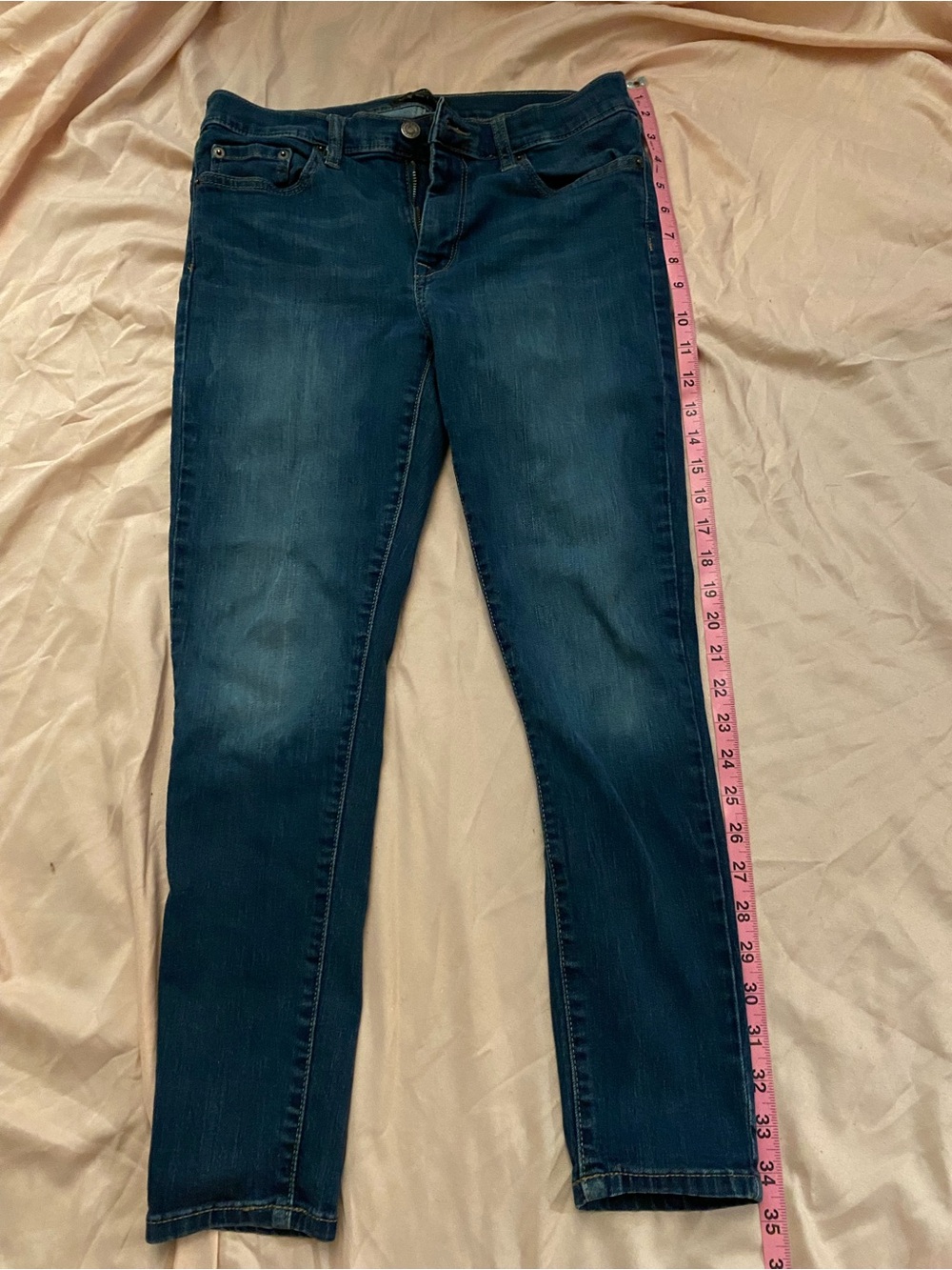 Banana Republic skinny blue jeans, size 8/29